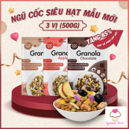 Granola 03 Vị Siêu Hạt Befresco 500g