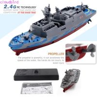 HOT!!!✾ pdh711 2.4GHz Remote Control Battleship Waterproof Educational Toys Challenger Aircraft Carrier - RC Boat Aircraft Ship - Boat Kids Toys for Boys Girls