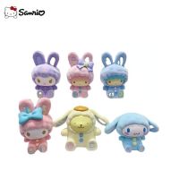 Sanrio อนิเมะซีรีส์กล่องทึบของเล่น Cinnamoroll Pompom Purin Kurin Kuromi น่ารักน่ารักเครื่องประดับโต๊ะที่สร้างสรรค์มือของขวัญ