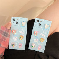 3D Sanrio Mymelody Cinnamoroll ไอศกรีมเคสโทรศัพท์เด็กผู้หญิงกาวนิ่มลายการ์ตูนสำหรับ Iphone 11 12 13 14 Pro Max X Xs Xr 7 8 Plus Y2k