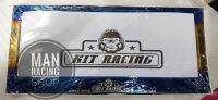 กรอบป้ายไทเท แบน Kit racing ( 1 ชุด มี 2 อัน พร้อมอุปกรณ์ น็อต ) ( V. 1 ไดร์ทอง)