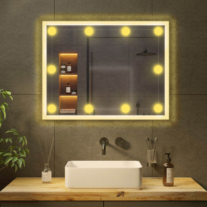 10PCS LED Lights Vanity Mirror Light Bulb USB 5V Adjustable 3 Color