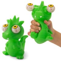 Funny Dragon Eye Popping Squishy Toys Fidget Decompression Animal Dinosaur Anti Stress Autism Vent Toy Gifts for Boys Girls Kids