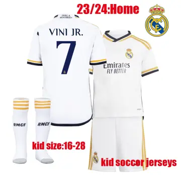 Real Madrid Jersey 23/24 Home Football Kit 2023 2024 Soccer Shirt