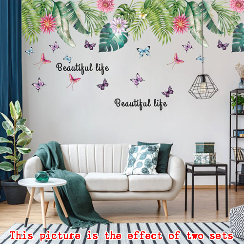 Wall Stickers Grass Type Removable Art Vinyl Decal Mural Home Room Decoration 