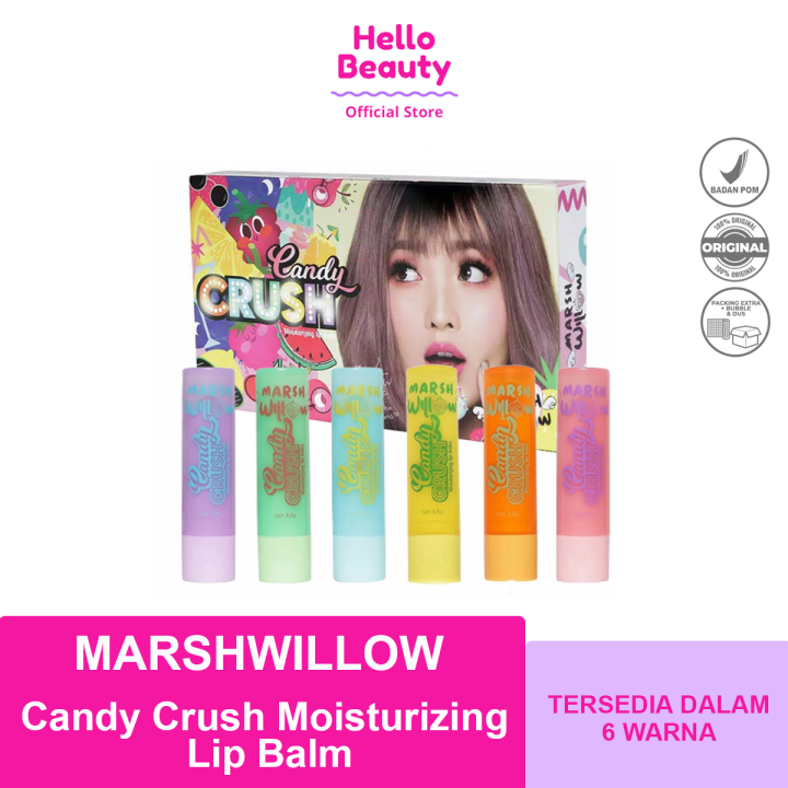 Marshwillow Candy Crush Moisturizing Lip Balm by Natasha Wilona