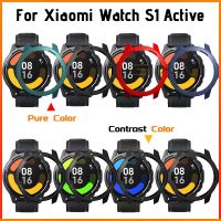 ☽ เคส PC แบบแข็ง สําหรับ Xiaomi Watch S1 Active เคสป้องกัน แบบเต็ม สําหรับ Xiaomi Watch Color 2 กรอบกันชน