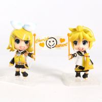 รูปอะนิเมะน่ารักนักร้องเสมือน190 #189 # ประกอบเปลี่ยนใบหน้าแอ็คชั่น Kagamine Rin Kagamine เลนรุ่นเด็กชุดคอลเลกชันตุ๊กตาของเล่นของขวัญสำหรับเด็ก