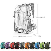 ：&amp;gt;?": Women Men Tactical Backpack 40L Waterproof Hiking Bag Cycling Climbing Rucksack Laptop Backpack Travel Bag Outdoor Sports Bag