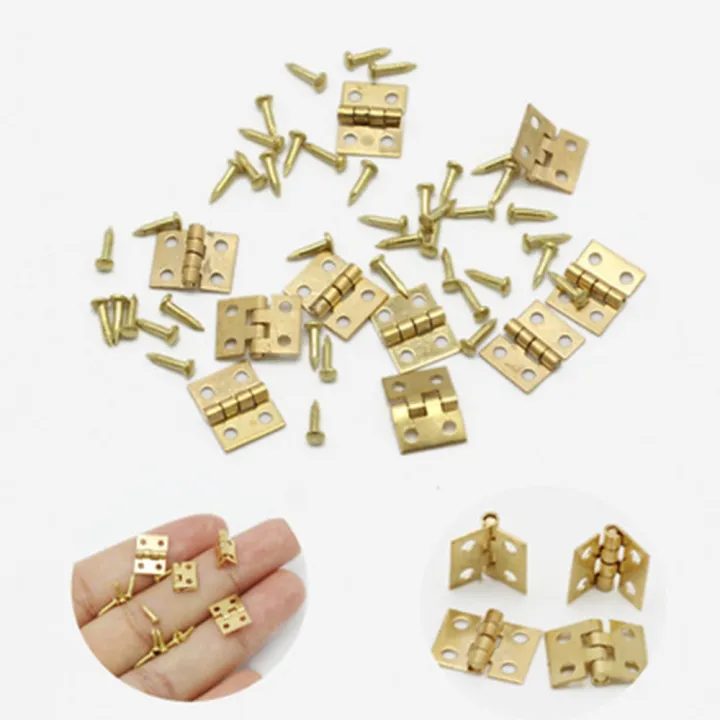 100pcs-10x8mm-tiny-golden-mini-small-metal-hinge-for-1-12-house-miniature-cabinet-furniture-fittings-for-cabinets-home-hardware-door-hardware-locks