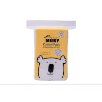 [1 แถม 1]▶️♦️ของแท้ถูก♦️ Moby Cotton Pads : โมบี้ สำลีแผ่นเล็ก รีดขอบ                                           dayse [สินค้ายอดฮิตพร้อมมจัดส่ง]