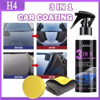 hot【DT】 3 IN 1 Car Paint stain removal anti-scratch polishing car paint water repellent cleaning coating spray ceramic