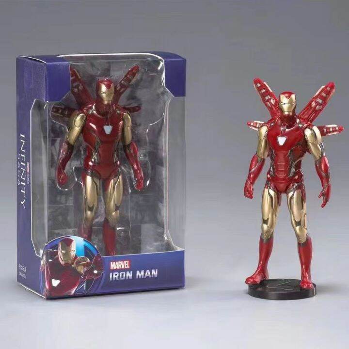 ฟิกเกอร์ของเล่นเด็กในตลาด4นิ้วจาก-disneyzd-ของแท้จากมาร์เวลตำนาน-the-aven-gers-iron-man-thors-captains-america-thanos-hulks