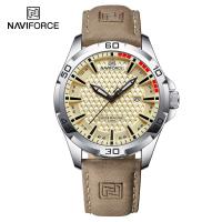 ใหม่ล่าสุด นาฬิกา Naviforce รุ่น NF8023 สายหนัง  รับประกัน 1 ปี