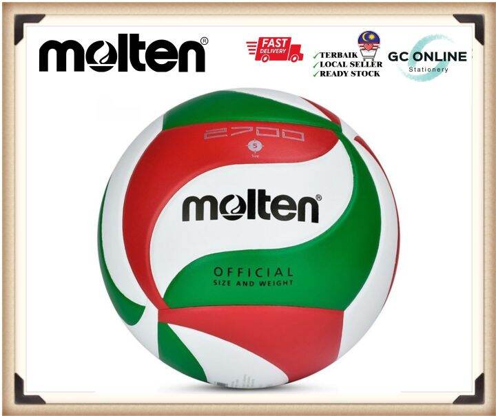 Molten V5M 2700 Volleyball Size5 Syn Leather / Bola Tampar | Lazada