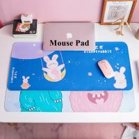 （A LOVABLE）66x30CMKawaii ComputerPadCute สุนัขกระต่าย DeskMats Mause Pad CompanyGamer Mousepad