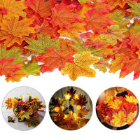 【cw】8cm Simulated Maple Leaf 100200pcs Wedding Birthday Site Layout Thanksgiving Festival Decoration Photo Props Car Decoration