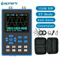 DSO2512G 2.8 Inch Handheld Digital Oscilloscope 120M Bandwidth Dual Channel Oscilloscope Minimum Vertical FFT Spectrum Analysis