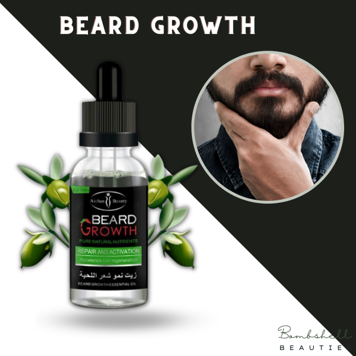 Pampatubo ng Balbas for Men Beard Growth Premium Organic EFFECTIVE ...