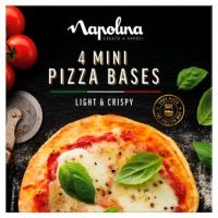 Napolina Mini Pizza Bases 4 x 75g