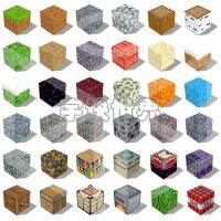 Minecraft magnetic block building blocks magnet toy assembled magnetic building plastic childrens gift puzzle model