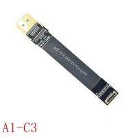 ริบบิ้น2.0เป็น Hdmi 2.0ตัวผู้20pin Ffc Fpv แบนสายเคเบิลพันข้อศอก2K 4K 50/60Hz สำหรับ A1ถ่ายภาพทางอากาศสำหรับสายเชื่อมต่อ Hdtv Av