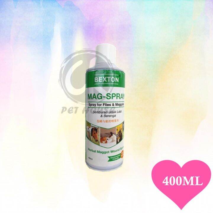 Bexton MagSpray for Flies & Maggots / Herbal Maggot Wound Spray 400ML Lazada