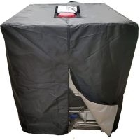 ☊❆☢ Jinle Amazon Cross-Border IBC Ton Barrel 1000L Bucket Cover 210D Oxford Cloth Outdoor Waterproof And Dustproof Water Tank Cover