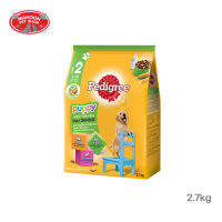 [MANOON] PEDIGREE Puppy Liver and Vegetable เพดดิกรี สูตรลูกสุนัข รสตับและนม 2.7 กิโลกรัม