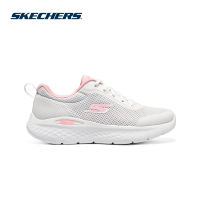 Skechers สเก็ตเชอร์ส รองเท้าผู้หญิง Women Shoes - 129426-WPK Air-Cooled Goga Mat Machine Washable, Ortholite, Our Planet Matters- Recycled, Mstrike, Ultra Go