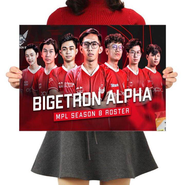 Poster Bigetron Red Aliens BTR Alpha cocok untuk hiasan dinding ...