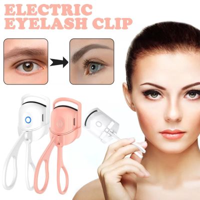 Plastic Eyelash Makeup Tools USB Charging Electric Heated Eyelash Curler Safe Intelligence Long Lasting For Woman Cosmetics