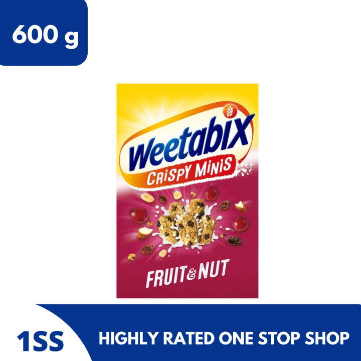 Weetabix Crispy Minis Fruit & Nut, 600g Lazada PH
