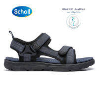 Scholl Zest 2u รองเท้ารัดส้น ผู้ชาย Men รองเท้าชายหาดเพื่อสุขภาพ Mens Sandals รองเท้าแตะเวลโครผู้ชาย