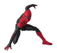 Mafex 113 Marvel Spider-Man ห่างไกลจากบ้านตุ๊กตารูปซูเปอร์ฮีโร่ Spiderman BJD Spiderman จำลองของเล่นสำหรับเด็กขนาด15ซม.