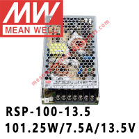 หมายถึงดี RSP-100-13.5 Meanwell 13.5VDC 7.5A 101.25W เอาท์พุทเดียวกับ PFC ฟังก์ชั่นแหล่งจ่ายไฟร้านค้าออนไลน์