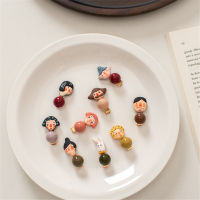 Little Man Hair Clip Fashion Ins Cute Little Man Hair Clip Mini Duckbill Clip Little Hair Clip Cartoon Hair Clip