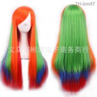 ? วิกผม wig cosวิกผมไล่ระดับสีสันญี่ปุ่นสไตล์ฮาราจูกุไอศครีมสีโลลิต้าผมตรงอี้หวู่