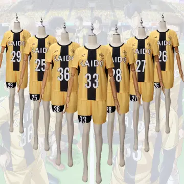 Anime Ao Ashi Aoi Ashito Cosplay Costume Football Jersey Sportswear Tokyo  City Esperion Fc Uniform Yuma Motoki Tee A-team No.33 - Cosplay Costumes -  AliExpress