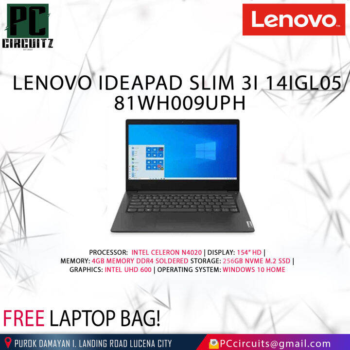 lenovo ideapad slim 3i celeron