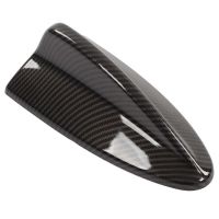 Radio Signal Base Lightweight Shark Fin Shape Antenna Cover Trim Carbon Fiber Style for 3 Series E90 2005 2011