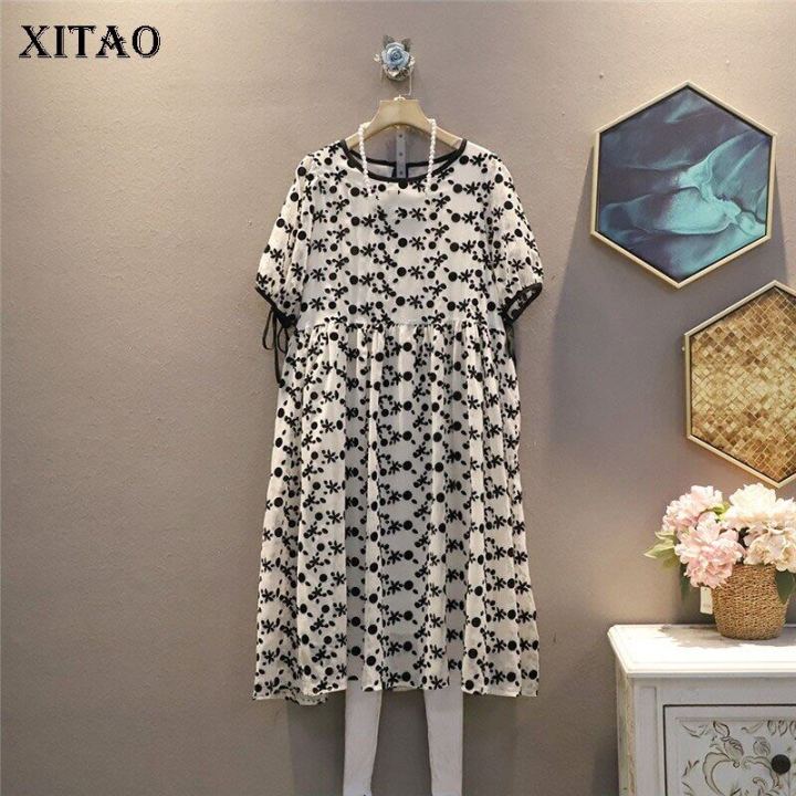 xitao-dress-women-casual-print-dress