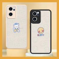 advanced texture Phone Case For OPPO Reno7 5G China leather simple Waterproof couple Dirt-resistant Anti-knock creative