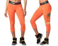 Zumba Original Flow Capri Leggings (กางเกงเลคกิ้งออกกำลังกายซุมบ้าและโยคะ)