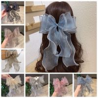 Hair Accessories Headpiece Girls Fashion Ponytail Hair Barrettes Lace Hair Clips Bow Knot Hair Barrettes Multi-layer