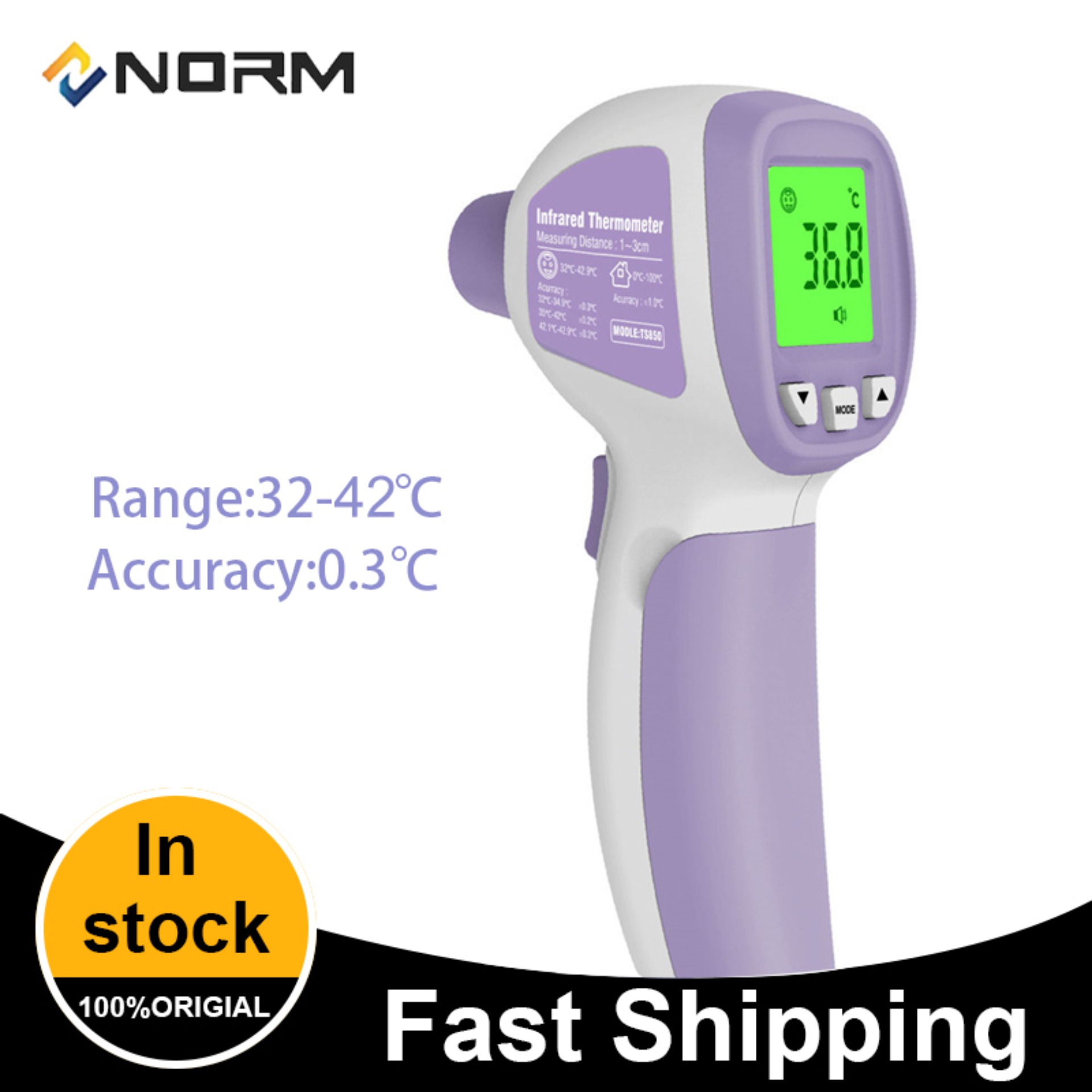 NEW DIGITAL LCD CELCIUS THERMOMETER TEMPERATURE METER TEMP PROBE C SHIP FROM USA 
