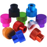 Blind Thumb-Nut M3 M4 M5 M6 M8 Frame Hand Tighten Flange Nut Aluminium Knurled Handle Thumb Nut untuk Model FPV RC Anodized