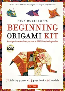 My First Origami Kit: [Origami Kit with Book, 60 Papers, 150 Stickers, 20 Projects] [Book]
