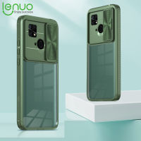 Lenuo เคสโทรศัพท์กระจก Push หน้าต่างเคสโทรศัพท์สำหรับ Xiaomi Redmi A1 A1 + Redmi 10C 10A 9C 9A 10กรณีนิ่ม TPU กรอบ Drop Proof กันกระแทก PC ฝาหลัง