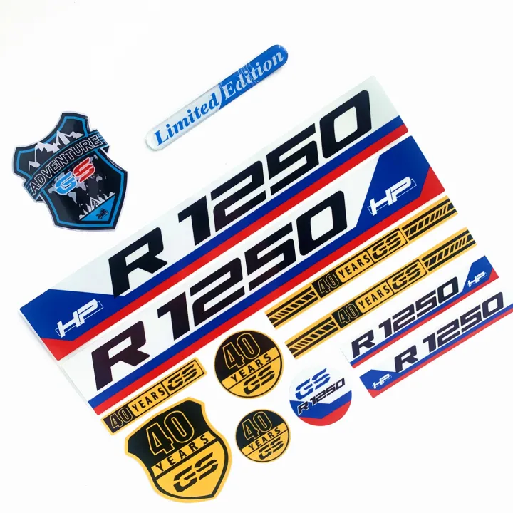 BMW R1250RT R 1250 RT R1250 R1200 GS Motorcycle Sticker Forty ...